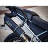 Scarico GPR Furore Evo4 Nero per Triumph Tiger 850 dal 2020 al 2024 omologato