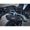 Scarico GPR Furore Evo4 Nero per Triumph Tiger 850 dal 2020 al 2024 omologato