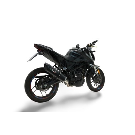 Scarico GPR Furore Evo4 Nero per Voge Brivido R125 dal 2025 al 2026 omologato