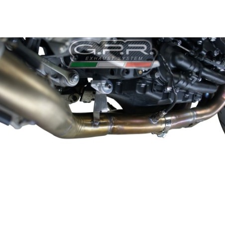 Scarico GPR Furore Evo4 Nero per YAMAHA Mt-10 dal 2016 al 2024 omologato