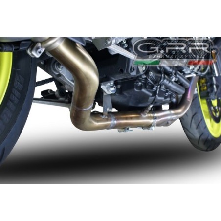 Scarico GPR Furore Evo4 Nero per YAMAHA Mt-10 dal 2016 al 2024 omologato