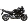 Scarico GPR Furore Evo4 Nero per YAMAHA Fjr 1300 dal 2017 al 2020 omologato