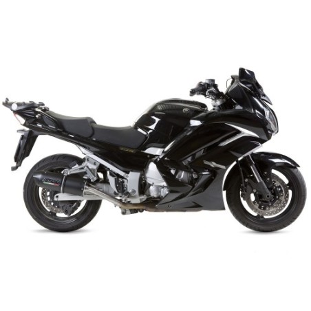Scarico GPR Furore Evo4 Nero per YAMAHA Fjr 1300 dal 2017 al 2020 omologato