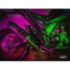Scarico GPR Furore Evo4 Nero per Zontes Gk 125 dal 2022 al 2024 omologato