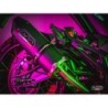 Scarico GPR Furore Evo4 Nero per Zontes Gk 125 dal 2022 al 2024 omologato