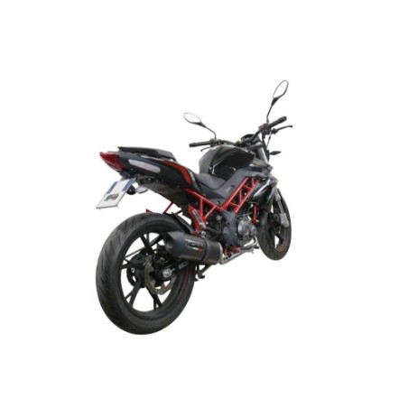 Scarico GPR Furore Evo4 Poppy per Benelli Bn 125 dal 2021 al 2024 omologato