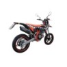 Scarico GPR Furore Evo4 Poppy per Beta RR 125 4T Enduro dal 2021 al 2024 omologato