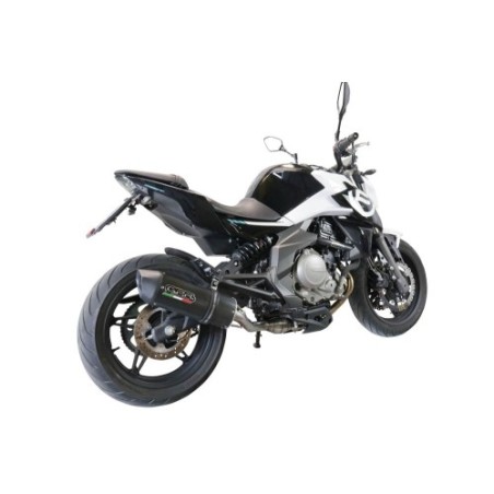 Scarico GPR Furore Evo4 Poppy per Cf Moto 400 NK dal 2021 al 2023 omologato