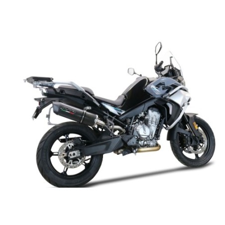 Scarico GPR Furore Evo4 Poppy per Cf Moto 800 Mt Sport dal 2022 al 2024 omologato