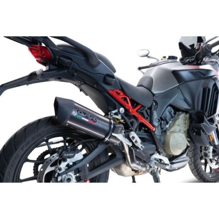 Scarico GPR Furore Evo4 Poppy per Ducati Multistrada V4 Grand Tour dal 2024 al 2025 omologato