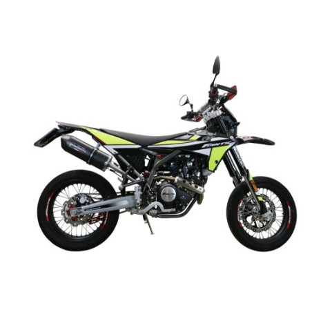Scarico GPR Furore Evo4 Poppy per Fantic Motor XMF 125 dal 2021 al 2024 omologato