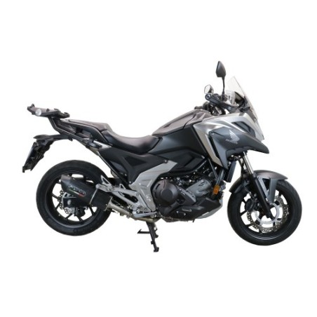 Scarico GPR Furore Evo4 Poppy per Honda Nc 750 X - S Dct dal 2021 al 2023 omologato