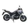 Scarico GPR Furore Evo4 Poppy per Honda Nc 750 X - S Dct dal 2021 al 2023 omologato