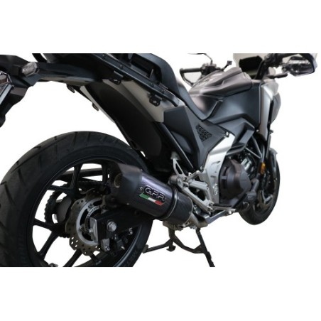 Scarico GPR Furore Evo4 Poppy per Honda Nc 750 X - S Dct dal 2021 al 2023 omologato