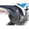 Scarico GPR Furore Evo4 Poppy per Malaguti Xtm 125 Enduro dal 2021 al 2023 omologato
