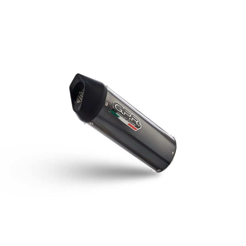 Scarico GPR Furore Evo4 Poppy per YAMAHA Mt 125 dal 2021 al 2025 omologato