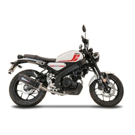 Scarico GPR Furore Evo4 Poppy per YAMAHA XSR 125 dal 2021 al 2025 omologato