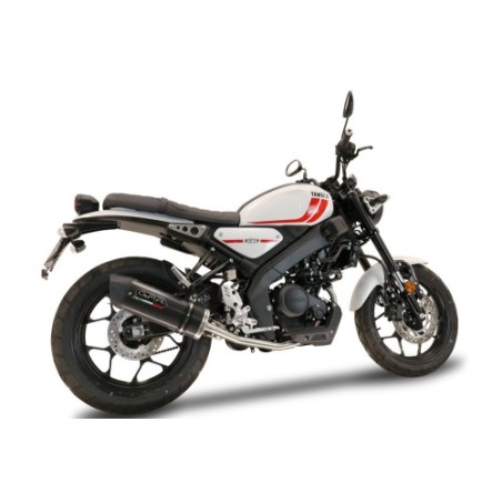 Scarico GPR Furore Evo4 Poppy per YAMAHA XSR 125 dal 2021 al 2025 omologato
