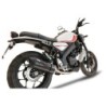 Scarico GPR Furore Evo4 Poppy per YAMAHA XSR 125 dal 2021 al 2025 omologato