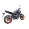 Scarico GPR Furore Evo4 Poppy per YAMAHA Mt-07 dal 2021 al 2024 omologato