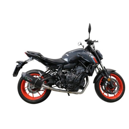 Scarico GPR Furore Evo4 Poppy per YAMAHA Mt-07 dal 2021 al 2024 omologato