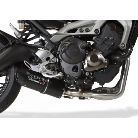 Scarico GPR Furore Evo4 Poppy per YAMAHA XSR900 dal 2016 al 2021 omologato