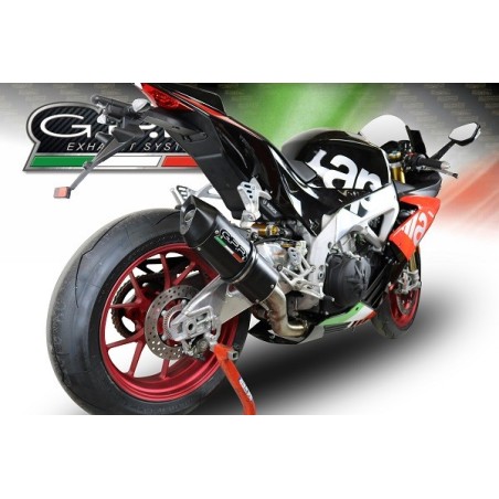 Scarico GPR Furore Nero per Aprilia Rsv4 1100 Racing Factory dal 2019 al 2020 racing
