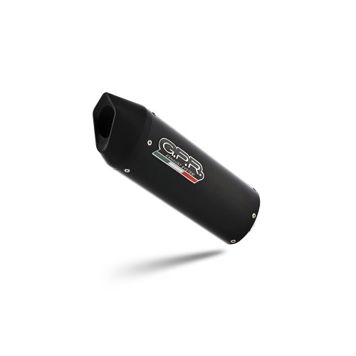 Scarico GPR Furore Nero per Aprilia Tuono 1100 V4 Rr dal 2017 al 2020 racing