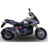 Scarico GPR Furore Nero per Aprilia Caponord 1200 dal 2013 al 2016 omologato