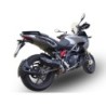 Scarico GPR Furore Nero per Aprilia Caponord 1200 dal 2013 al 2016 omologato