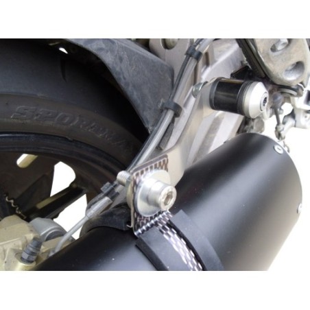 Scarico GPR Furore Nero per Aprilia Caponord 1200 dal 2013 al 2016 omologato