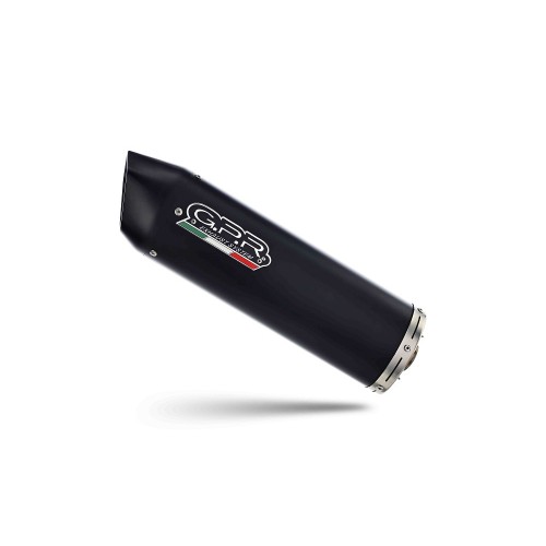 Scarico GPR Furore Nero per Beta RR 125 Enduro Lc 4t dal 2010 al 2018 omologato