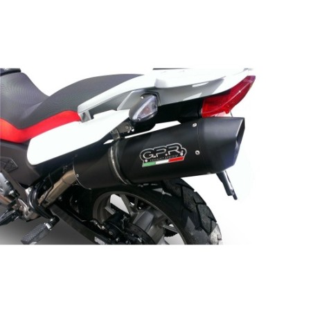 Scarico GPR Furore Nero per BMW G 650 Gs -Sertao dal 2010 al 2016 omologato