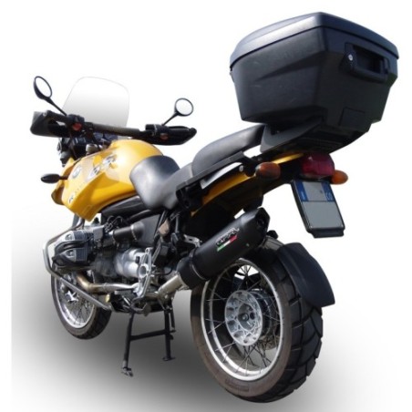 Scarico GPR Furore Nero per BMW R 1150 Gs -Adventure dal 1999 al 2004 omologato