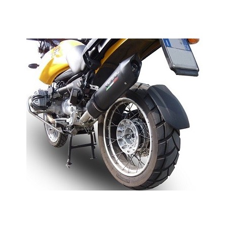 Scarico GPR Furore Nero per BMW R 1150 Gs -Adventure dal 1999 al 2004 omologato