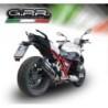 Scarico GPR Furore Nero per BMW R 1200 Rs Lc dal 2015 al 2016 omologato