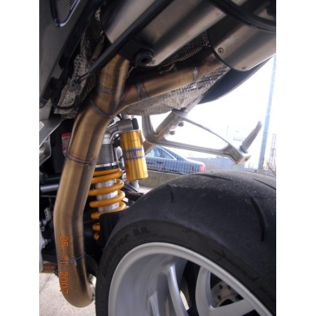 Scarico GPR Furore Nero per BMW R 1200 S dal 2006 al 2008 omologato
