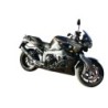 Scarico GPR Furore Nero per BMW K 1300 S -R dal 2009 al 2014 omologato