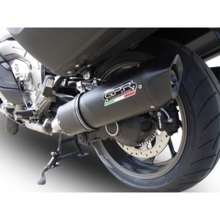 Scarico GPR Furore Nero per BMW K 1600 Gt dal 2010 al 2016 omologato