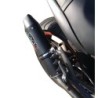 Scarico GPR Furore Nero per Cagiva Raptor 1000 dal 2000 al 2003 omologato
