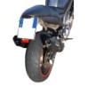 Scarico GPR Furore Nero per Cagiva Raptor 1000 dal 2000 al 2003 omologato