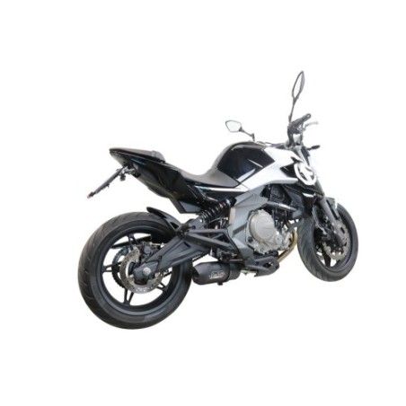 Scarico GPR Furore Nero per Cf Moto 650 Nk dal 2021 al 2024 racing