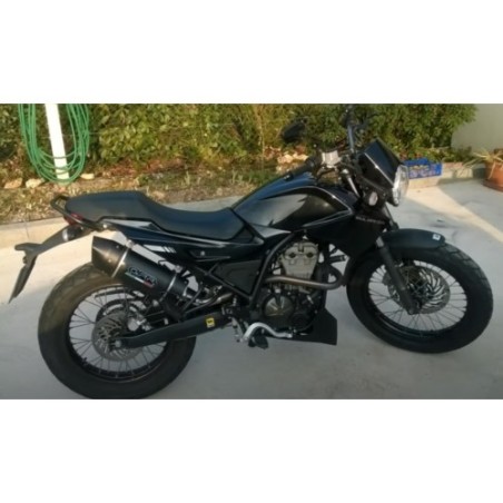 Scarico GPR Furore Nero per Derbi Mulhacèn dal 2006 al 2011 omologato