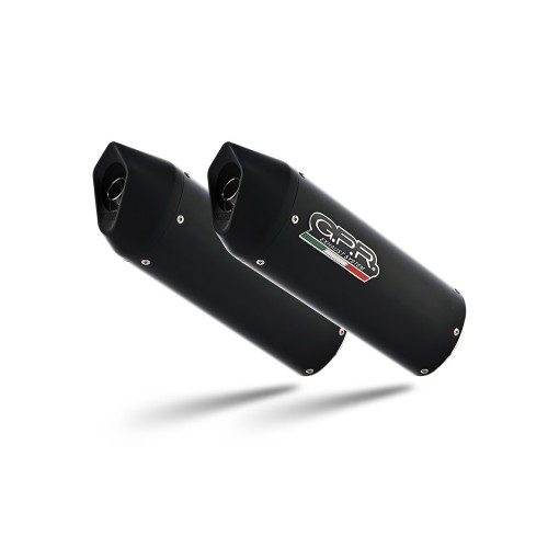 Scarico GPR Furore Nero per Ducati Monster 800 dal 2003 al 2005 omologato