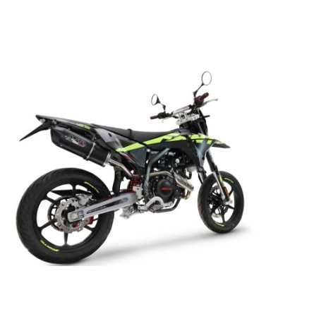Scarico GPR Furore Nero per Fantic Motor XMF 125 dal 2025 al 2026 racing