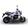 Scarico GPR Furore Nero per Honda Msx - Grom 125 dal 2013 al 2017 omologato