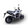 Scarico GPR Furore Nero per Honda Msx - Grom 125 dal 2013 al 2017 racing