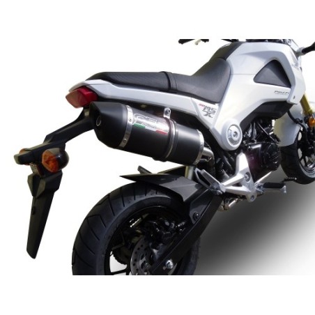 Scarico GPR Furore Nero per Honda Msx - Grom 125 dal 2018 al 2020 omologato