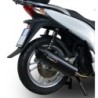 Scarico GPR Furore Nero per Honda Dylan 150 dal 2000 al 2006 omologato