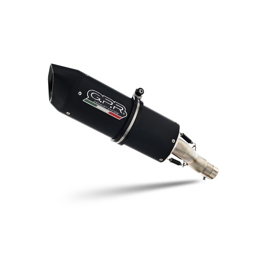 Scarico GPR Furore Nero per Honda Cbr 250 R dal 2010 al 2014 omologato